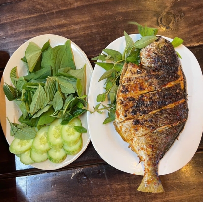 Cá Chim Nướng 